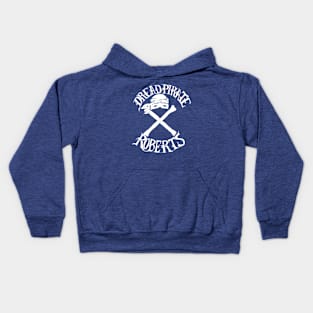 Dread Pirate in White Kids Hoodie